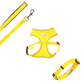 Doodlebone Originals Airmesh Bundle Set Dog Lead, Collar & Harness Sunshine Yellow