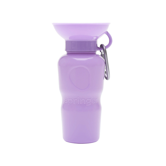 Lilac water bottle