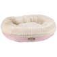 Scruffs Ellen Ring Donut Dog Bed Fully Machine Washable Pink Medium & X Large