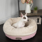 Scruffs Ellen Ring Donut Dog Bed Fully Machine Washable Pink Medium & X Large