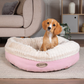 Scruffs Ellen Ring Donut Dog Bed Fully Machine Washable Pink Medium & X Large