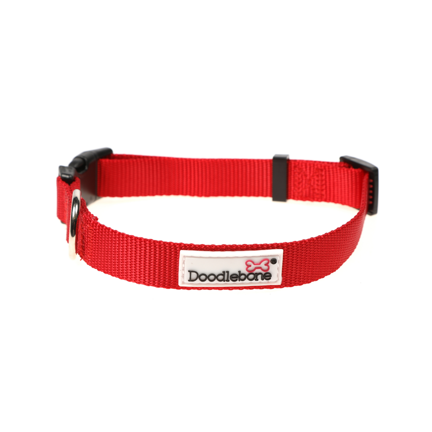 Doodlebone Originals Airmesh Bundle Set Dog Lead, Collar & Harness Ruby Red