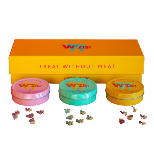 A beautifully presented gift box full of popular W'ZIS treats in different colours and flavours