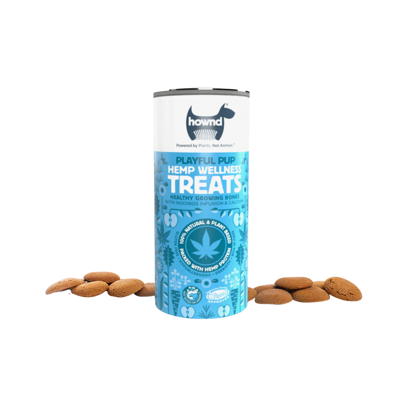 Hownd Playful Pup Hemp Wellness Training Treats 130g