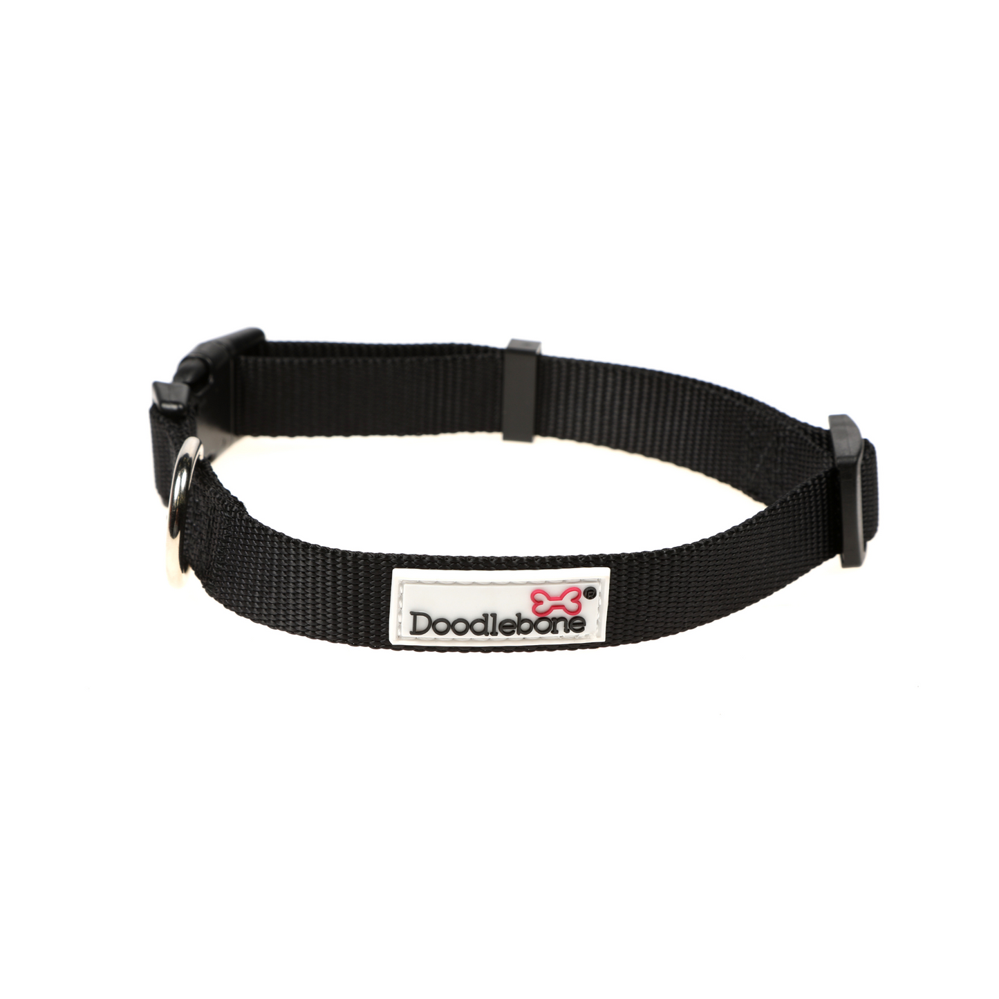 Doodlebone Originals Airmesh Bundle Set Dog Lead, Collar & Harness Coal Black