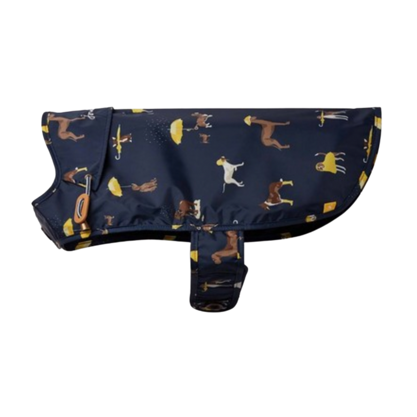 Joules Dog Raincoat Navy Water Resistant