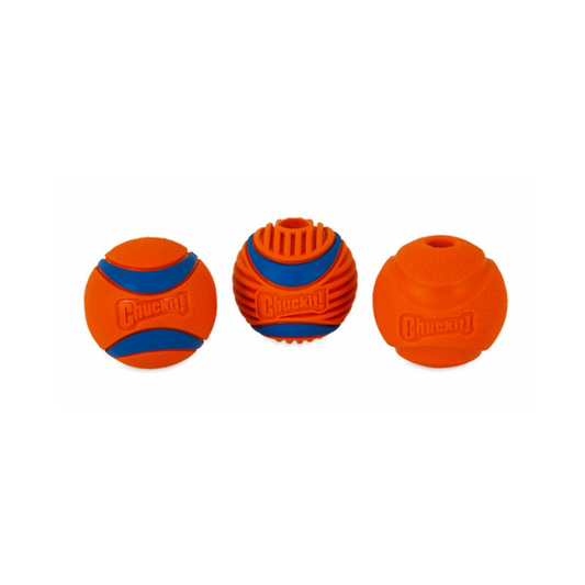 Chuckit Fetch Medley Dog Balls Medium Pack Of 3