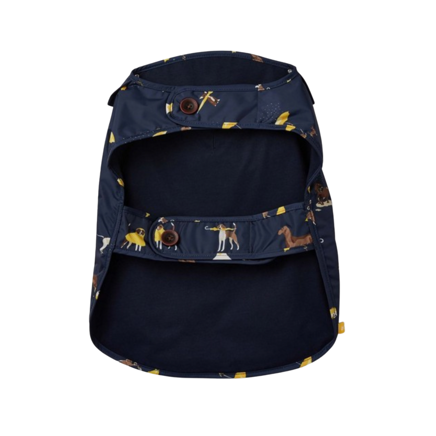 Joules Dog Raincoat Navy Water Resistant