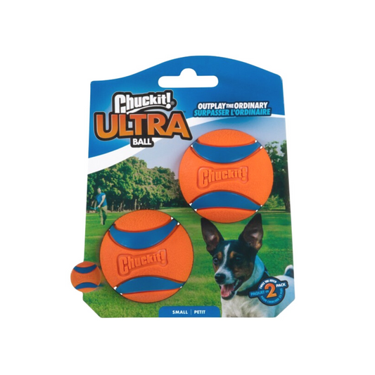 Chuckit Ultra Ball Pack of 2 Small & Medium