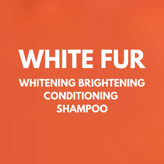 Hownd White Fur Whitening Brightening Conditioning Shampoo