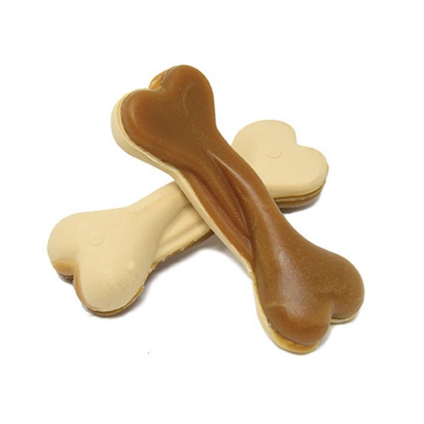 Maks Patch Peanut Butter Dual Sided Bones Dog Treats