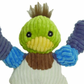 Hugglehounds Dilly Duck Tough Knottie Doy Toy With 5 Squeakers